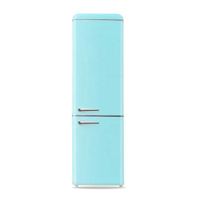 China COMPRESSOR 250WE-RE Retro Vintage Fridge Portable Home Refrigerator Blue Color for sale