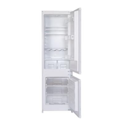 China Large COMPRESSOR 229BI Double Door Fridge with Bottom-Freezer Built in Fridge for sale