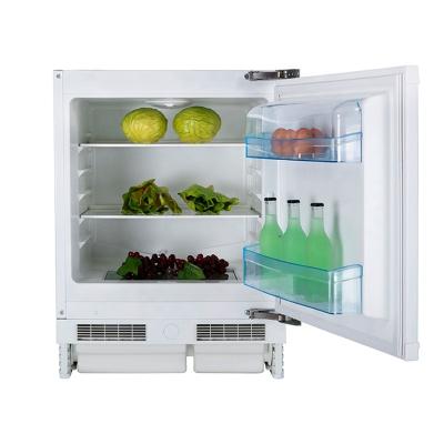 China COMPRESSOR MSR110BU Digital Display Undercounter Small Single Door Built In Home Fridge Refrigerator for sale