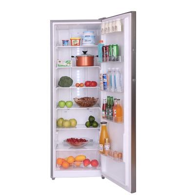 China COMPRESSOR 340WE External Handle Stainless Steel Modern Smart Fridge Home Refrigerator for sale