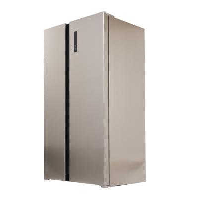 China COMPRESSOR Chinese suppliers Frost-free household side by side multifunctional home refrigerator two door refrigerator for sale