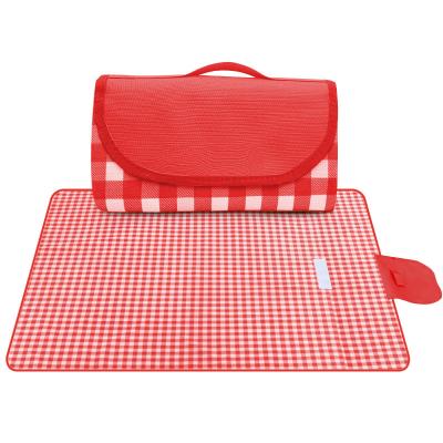 China Film Factory Blanket Tote Waterproof Lounger Chair Picnic Aluminum Beach Mat Foldable for sale