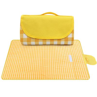 China Factory Aluminum Plaid Film Blanket Para Camping Blanket Towel For Beach Travel Goods Picnic Mat for sale