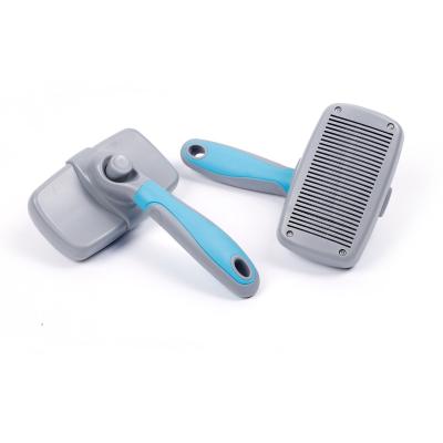 China Viable Best-selling Pet Grooming Pet Smooth Comb Tool Cleaning Brush Knot Hair Removal Dog Hair Removal Open Comb for sale