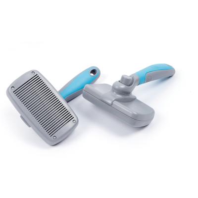 China Viable Best-selling Pet Grooming Pet Smooth Comb Tool Cleaning Brush Knot Hair Removal Dog Hair Removal Open Comb for sale