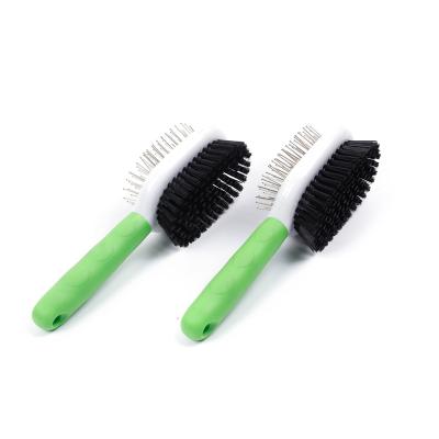 China Viable Best-selling Pet Grooming Pet Smooth Comb Tool Cleaning Brush Knot Hair Removal Dog Hair Removal Open Comb for sale