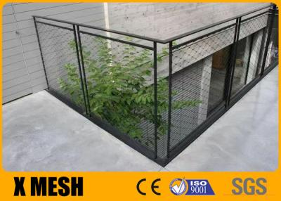 China rustproof  Metal Inox Balustrade Cable Mesh Class 1.4401 X Tend Mesh Te koop