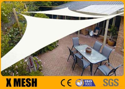 China Balcony Roof Triangular Hdpe Sun Shade Net Beige Knitted Customizable for sale