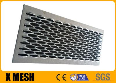 China Anti Skid Galvanized Welded Steel Grating Crocodile Mouth Crocodile Lips Grip Strut for sale