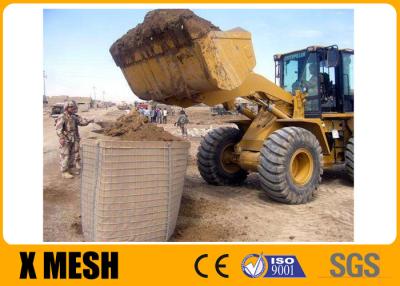 China Hesco Defensive Barrier Military Astm Standards Hot Galvanized Welded Wire Mesh Sheets en venta