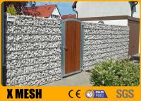 中国 Zinc Coated Stone Filled Gabion Welded Wire Mesh Square / Rectangular Hole 販売のため