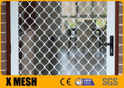 Chine White Color Diamond Expanded Metal Mesh Screen Grilles 1250*2050mm à vendre