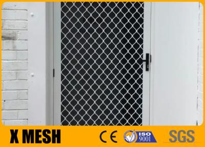 중국 8mm Thick Cut Edge Expanded Metal Diamond Mesh Grille Screens Tempered Aluminium 판매용