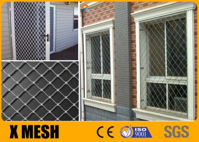 China 750-1250mm Diamond Expanded Metal Mesh Grille Barrier Screens Durable zu verkaufen