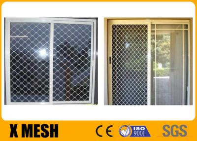 China High Strength Expanded Aluminum Wire Mesh Welded Plain Diamond Grills zu verkaufen