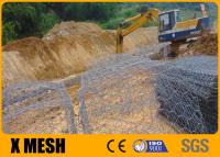 China 2.2mm 2.7mm 3.2mm Hexagonale Gabion Kooi Steen Gevulde ASTM A975 Te koop