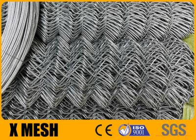 China 6061 Aluminium-langlebiges Gut Diamond Chain Link Mesh Fencings ASTM A 491 zu verkaufen