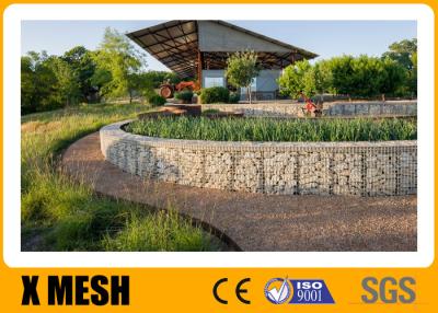 China Vierkante Gaten 75x75mm Gelaste Mesh Gabion Wire Mesh For-Installatie Landscope Te koop