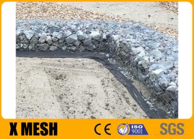 China Dia 2.7mm Galfan-Draad Mesh  Gabion 2×1×0.3m Te koop