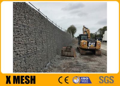 China 2×1×1m Gabion Draadnetwerk ASTM A856 Te koop