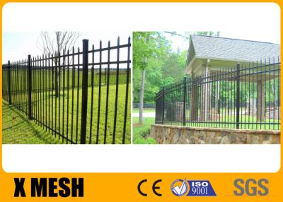 China el metal ornamental de los 5x8ft que cercaba pre galvanizado con el polvo cubrió Eco de soldadura lleno amistoso en venta