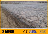 Κίνα 120 X 150mm Hole Size Gabion Wire Mesh 300g Zinc For Preventing Of Rock Breaking προς πώληση