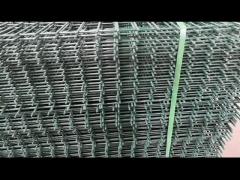 Green Coated Airport Metal Mesh Fencing ASTM Standards Anti Climb 3m High Type