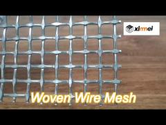 space 25mm*25mm crimped wire mesh 1.5x2m gravel screen mesh