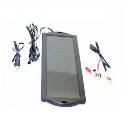 China 1.5W Battery Net Charger 12V Cigarette Renewable Energy Amorphours Flim Solar Panel ES-1.5 Slim Solar Panel for sale