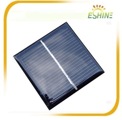 China Mini Polycrystalline Epoxy Silicon 60*60mm 4.5v 100ma Small PET Solar Panel For Toys And Led Lights for sale