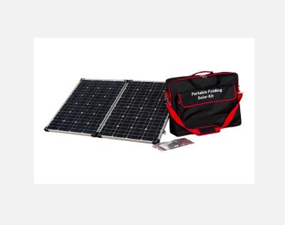 China NEW 12V 160W FOLDING SOLAR PANEL KIT CARAVAN MONO BOAT POWER BATTERY ES-120W CAMPING solar panel for sale