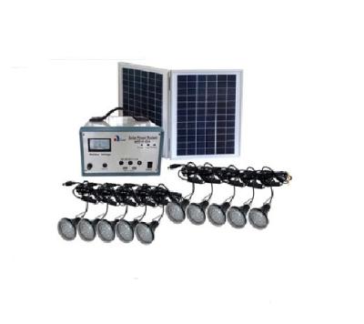 China New Desgin 20W Home Portable Solar Lighting System With USB Movable Switch for sale