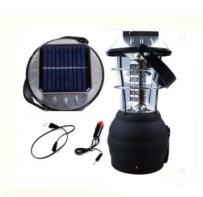 China Residential LED Emergency Portable Outdoor Lantern Tent Solar Camping Lantern for sale