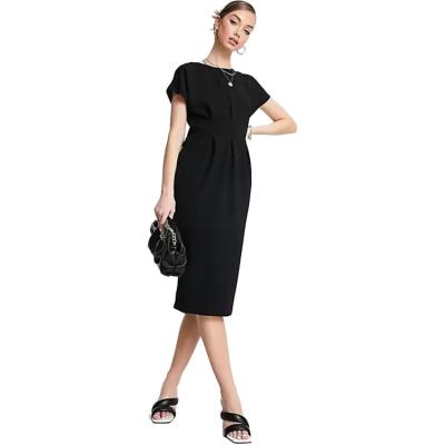 China Antistatic Ladies Long Sleeve Office Wear Anti Static Quick Selling Dresses for sale