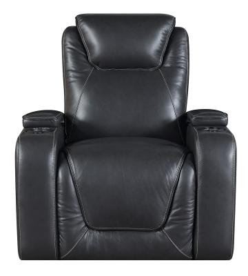 China American Style Adjustable Home Theater Recliner (Other) Leather Sofa With Cup Holder for sale