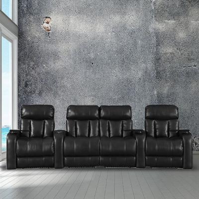 China Adjustable Fashion Quilting Design (Other) Electric Recliner Chair, Home Theater Recliner Sofa for sale