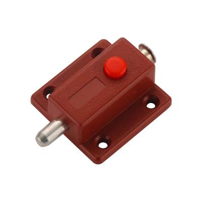 China Modern ABS Plastic Door Bolts Latch Lock For Door Window Cabinet Box for sale