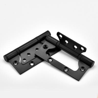 China BB 4 stainless steel door hinge, black, 4 inch, door hinge for heavy doors, furniture accessories for sale