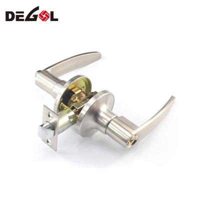 China For Tubular Entrance Lever Door Handle Set Locks , Tubular Lever Door Handle Set Door Lock for sale