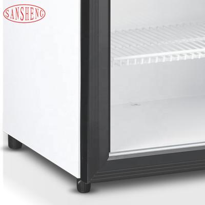 China Professional Commercial Hotel Small Refrigerator Beverage Cooler Refrigerator Upright Display Freezer for sale