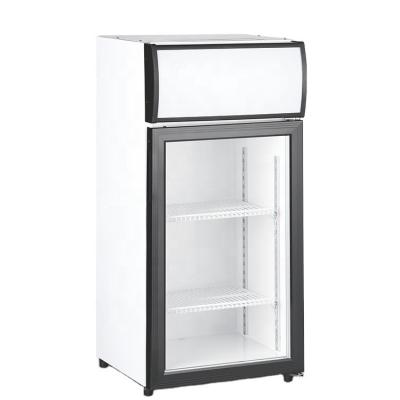 China Small hotel single-door refrigeration refrigerator for drinks cold storage for sale