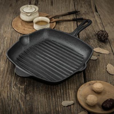 China Kochen modernen Entwurfs Küche Stovetop-Grill-Pan Cast Iron Non Sticks zu verkaufen