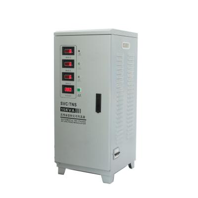 China SVC TNS 15kva 3 Phase Automatic Voltage Stabilizer Digital Display for sale