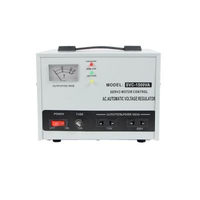 China SVC 1500VA China Supplier 1.5kva ARV AC Automatic Voltage Regulator / Home Voltage Stabilizer For Led TV for sale