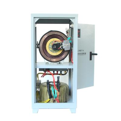 China SVC 50KWA Three Phase Step Automatic Voltage Regulator for sale