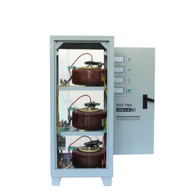 China SVC 10KVA 15KVA 20KVA 30KVA AVR Three Phase Automatic Voltage Regulator for sale