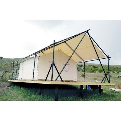 China Camouflage / Field Game Stretch Membrane Structures Tent Luxury Hotel Waterproof Tensile Tent for sale