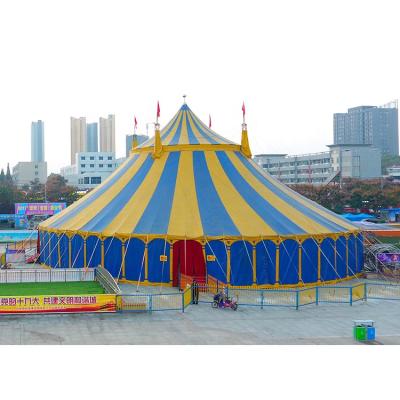 China Circus Troup 30m Round Circus Tent PVC Coated Tents For Outdoor Event for sale