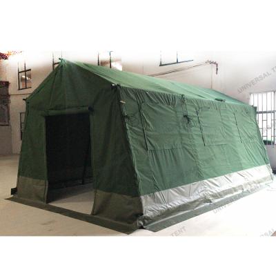 China China Manufacturer Wholesale Custom Canvas Army Tent Waterproof Military Straight Bracing Type for sale