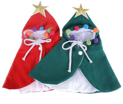 China Christmas Pet Coat Xmas Fleece Christmas Cute Viable Clothes Christmas Pet Dog And Cat Small Animal Apparel for sale